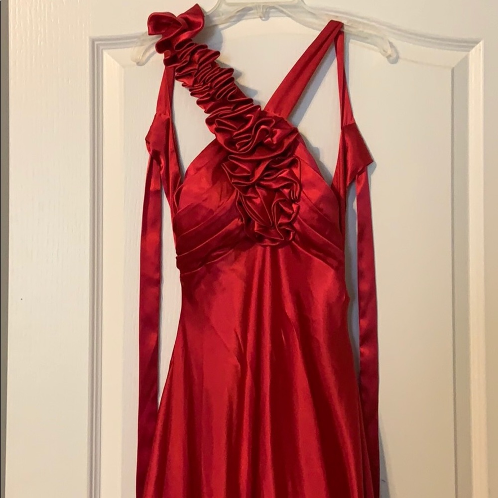 Red dress